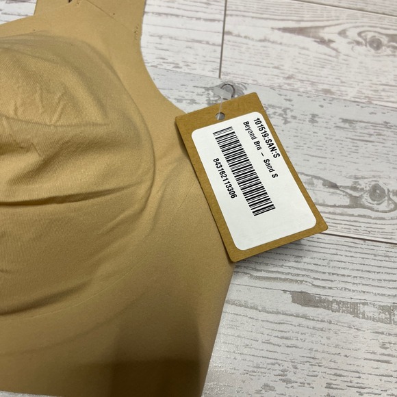 Evelyn Bobbie Beyond Bra Sand Beige Wireless Seamless Support Small 101519-SAN-S - Picture 4 of 8